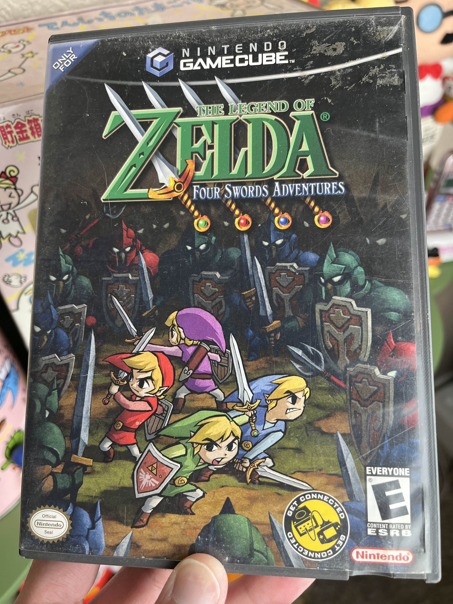 Zelda Four Swords Adventures GameCube Boxed