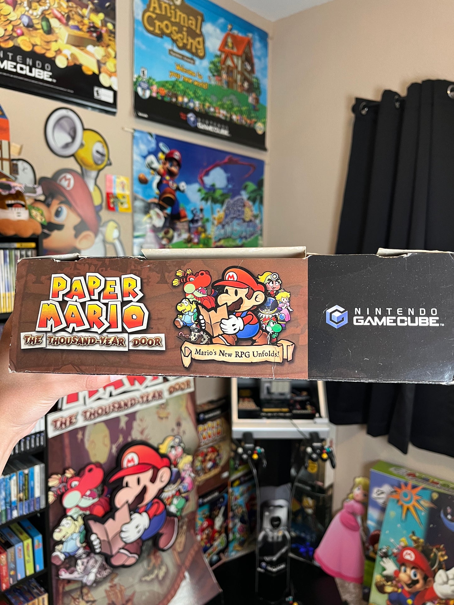 Paper Mario The Thousand Year Door Promotional Store Display Box RARE