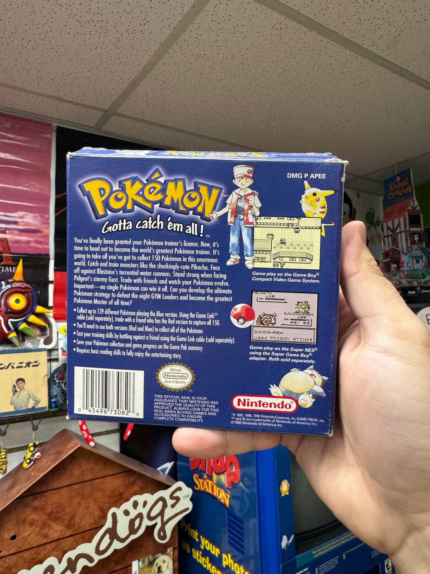 Pokemon Blue - GameBoy CiB