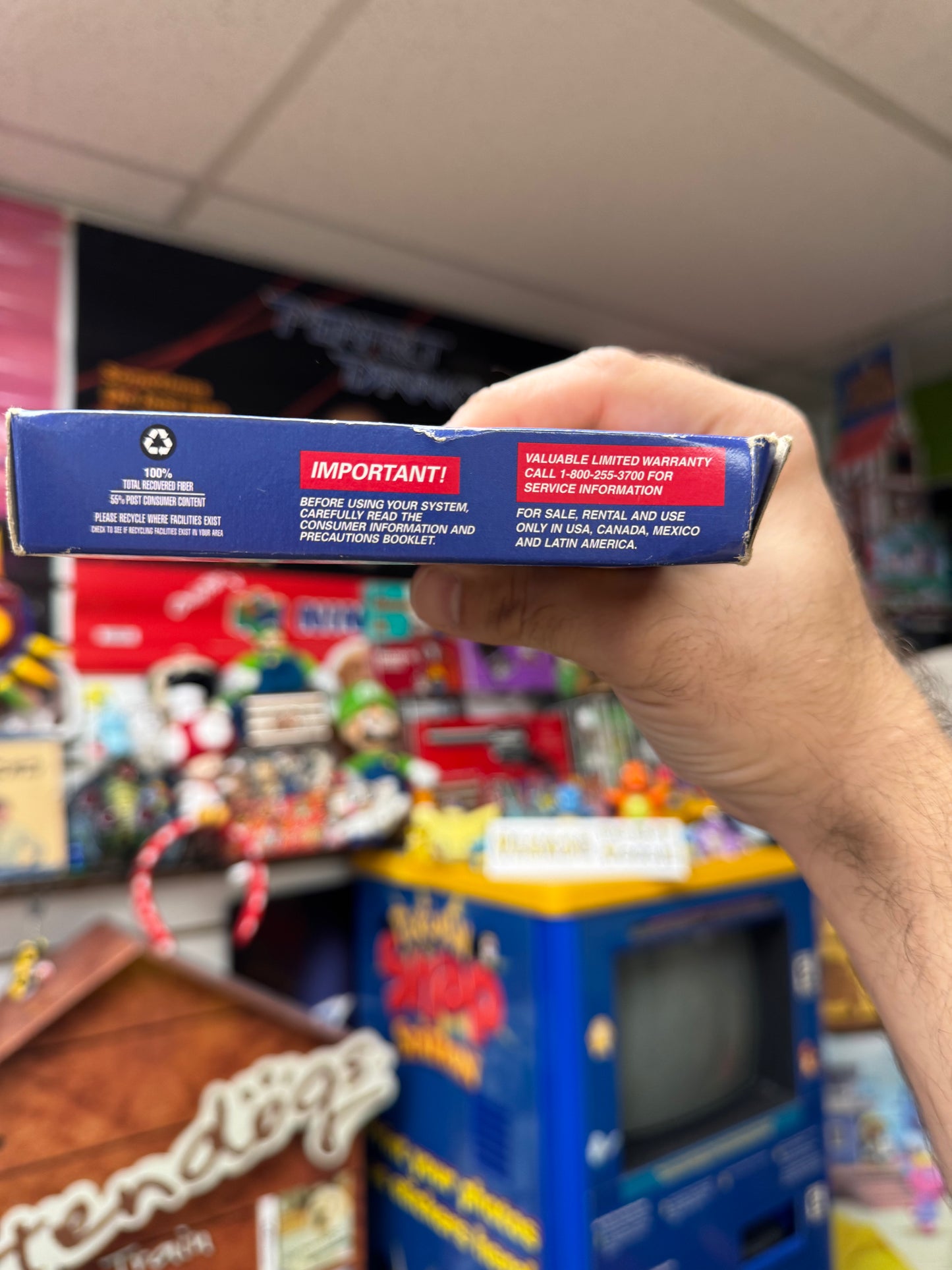 Pokemon Blue - GameBoy CiB