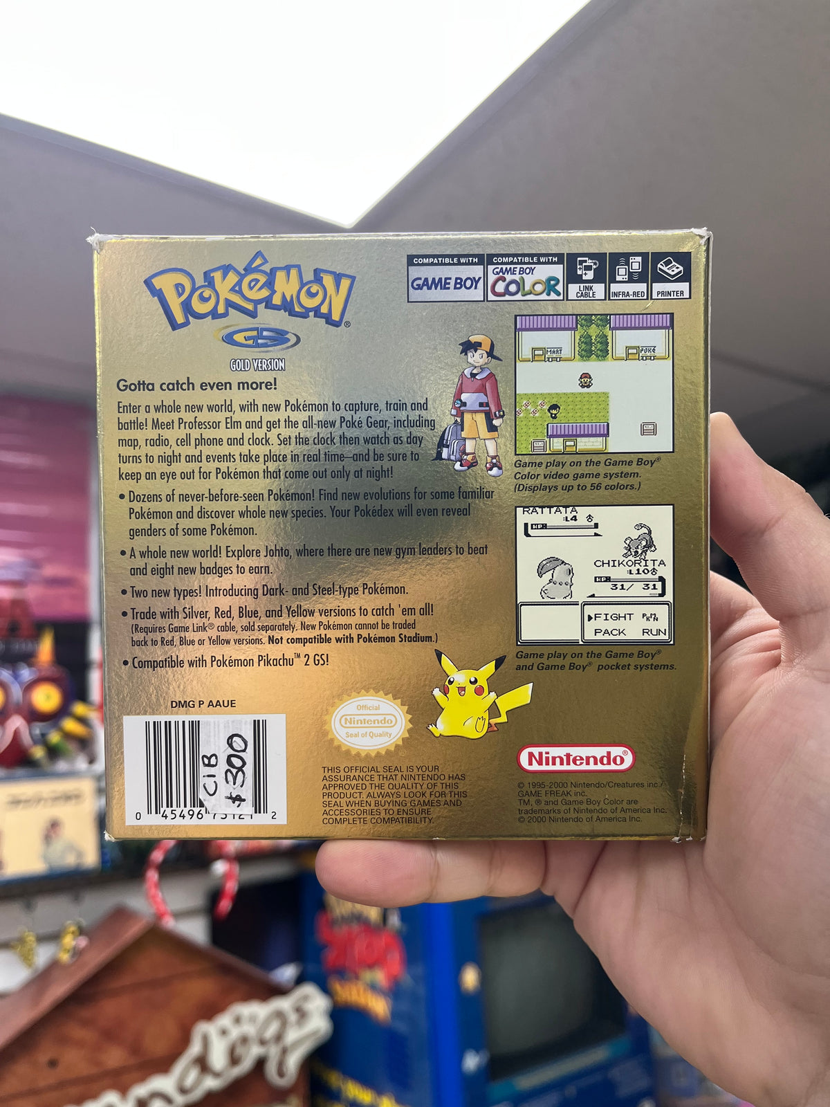 Pokemon Gold - GBC CiB