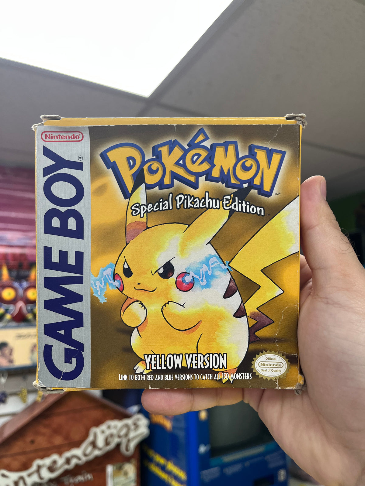 Pokemon Yellow - GameBoy CiB