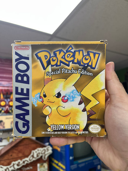 Pokemon Yellow - GameBoy CiB