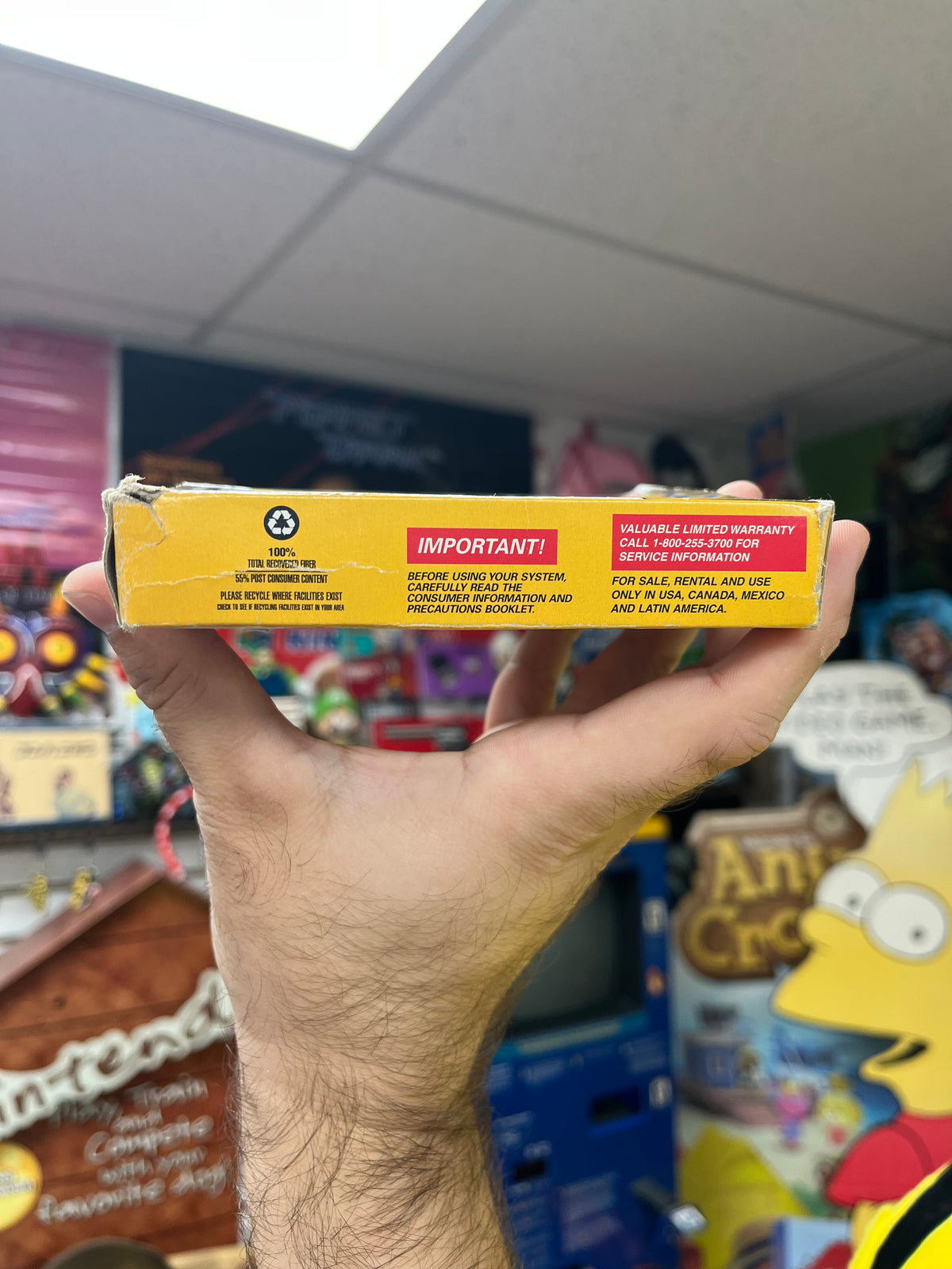 Pokemon Yellow - GameBoy CiB