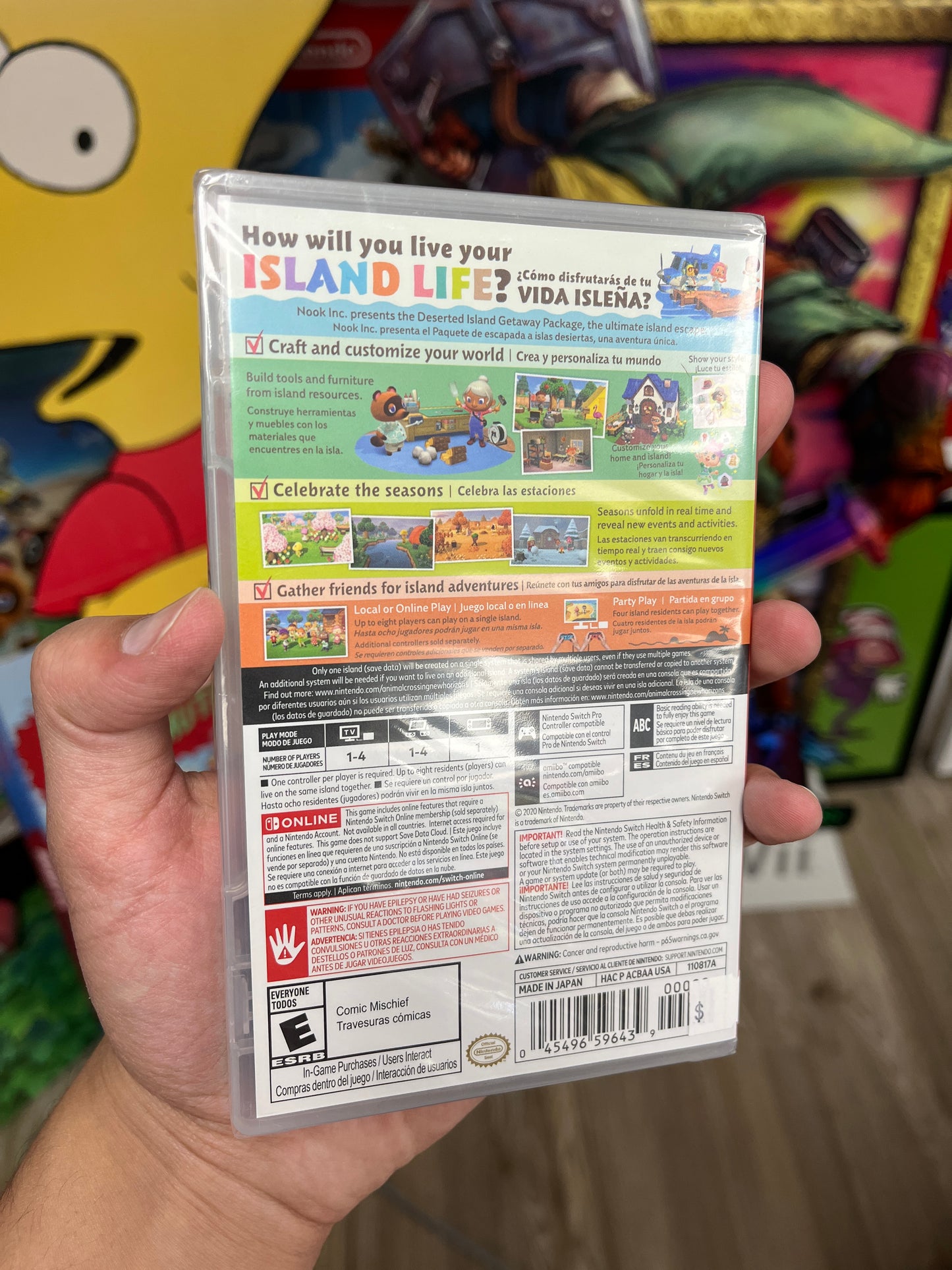 Animal Crossing: New Horizons (Nintendo Switch) [SEALED]