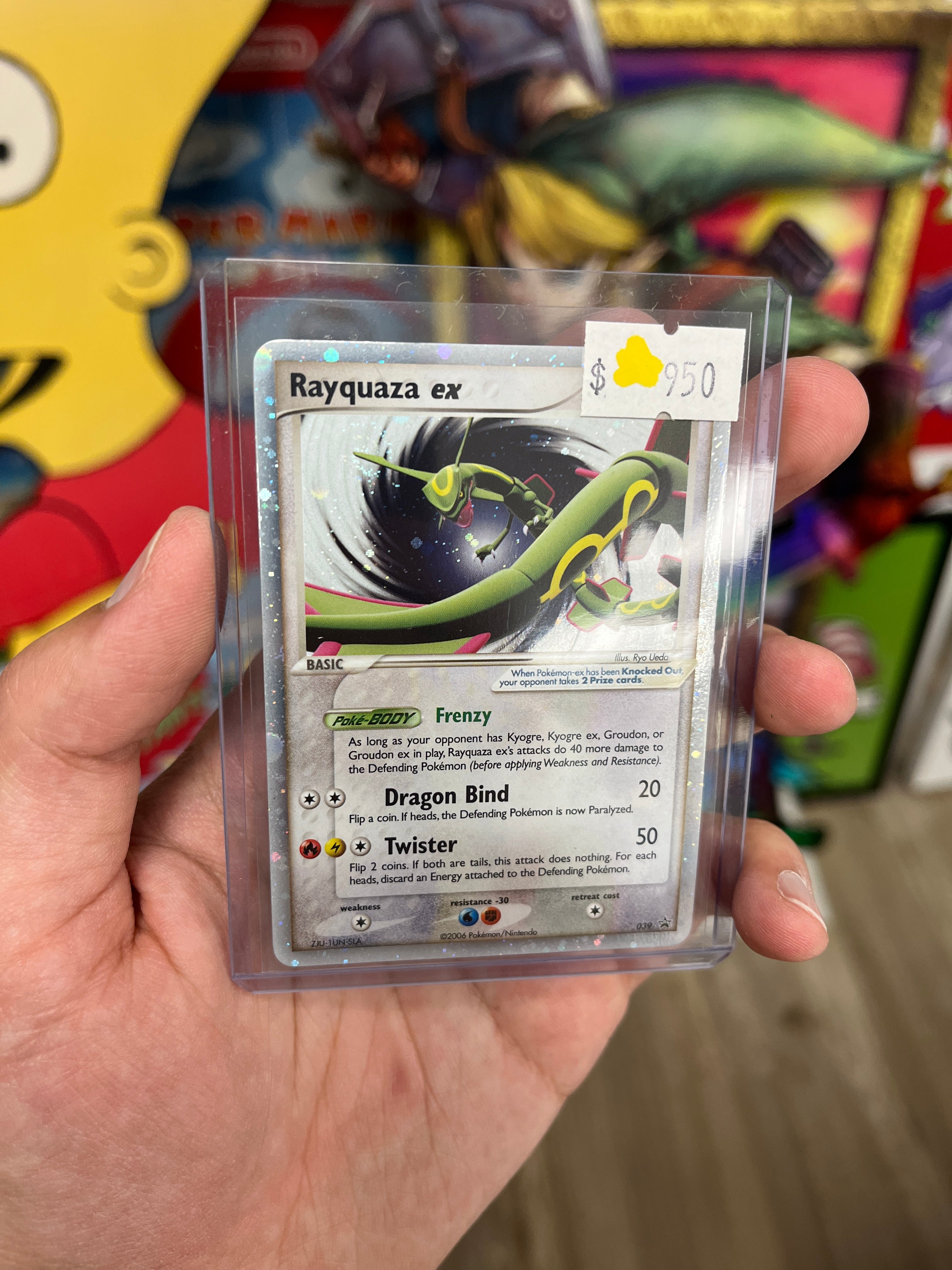 Pokemon TCG Rayquaza EX 039 Promo LP Gradeable Clean – CakeHoarder Games
