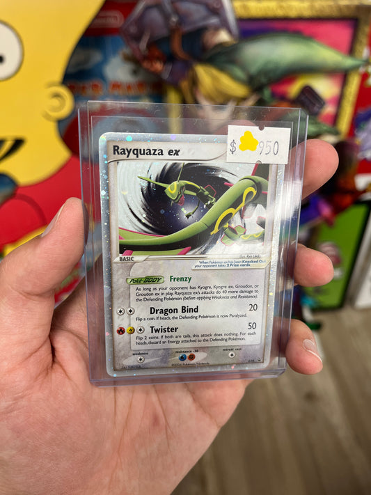 Pokemon TCG Rayquaza EX 039 Promo LP Gradeable Clean