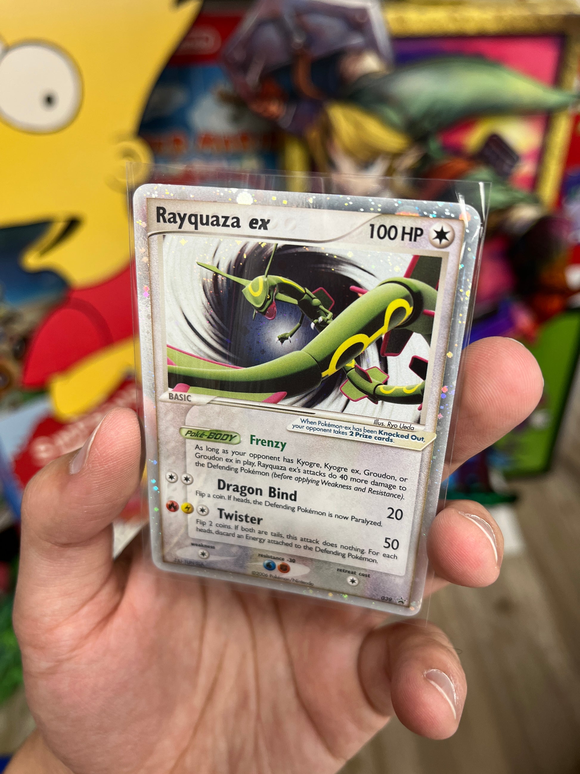 Pokemon TCG Rayquaza EX 039 Promo LP Gradeable Clean – CakeHoarder Games