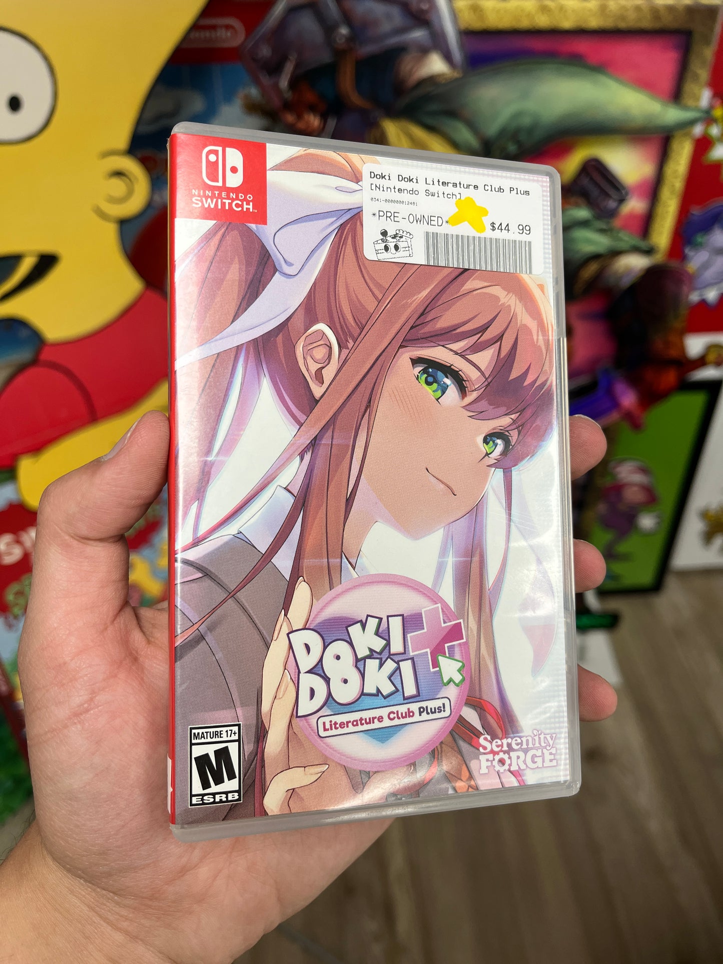 Doki Doki Literature Club Plus! Switch CIB