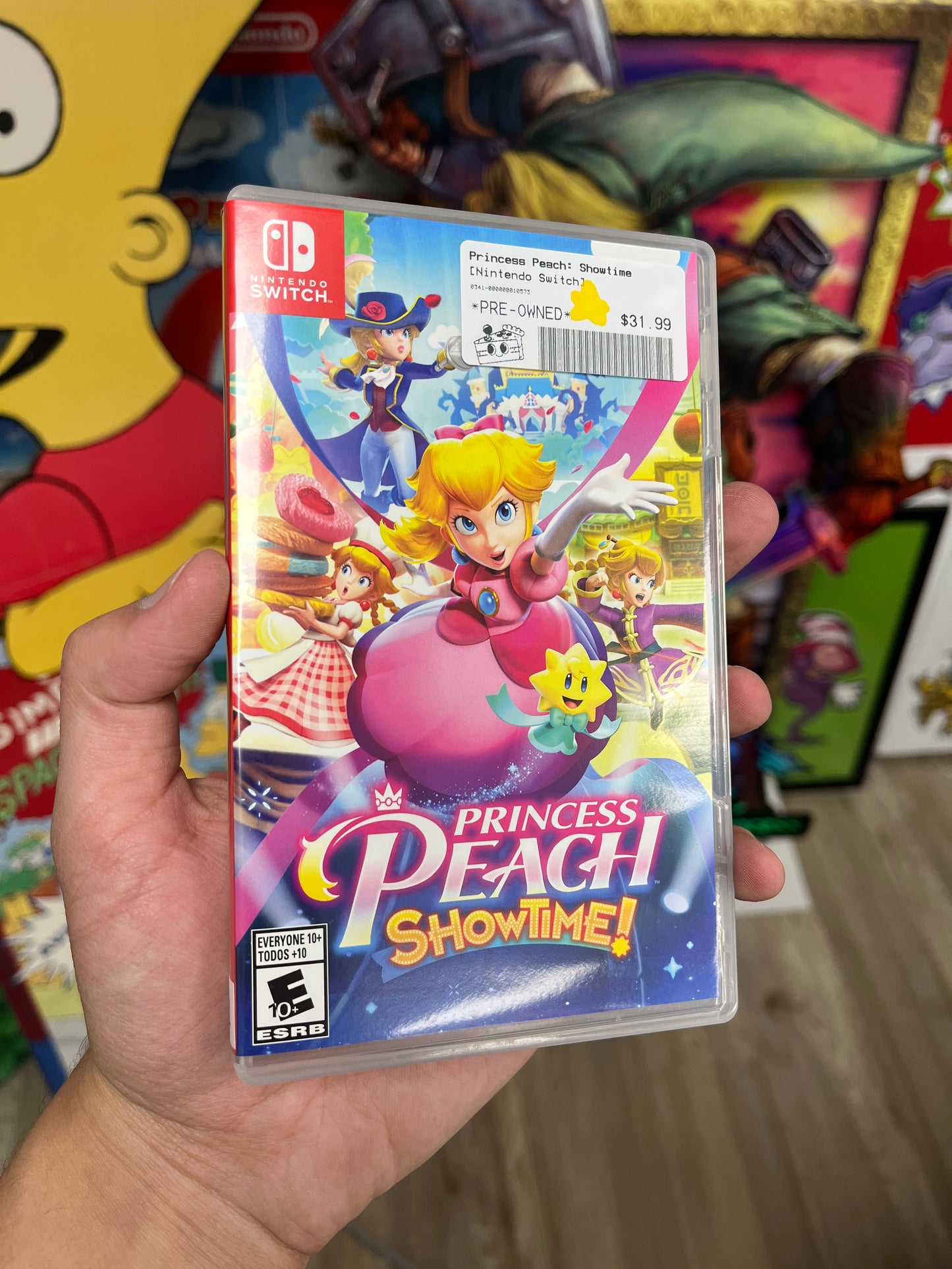 Princess Peach Showtime Switch CIB