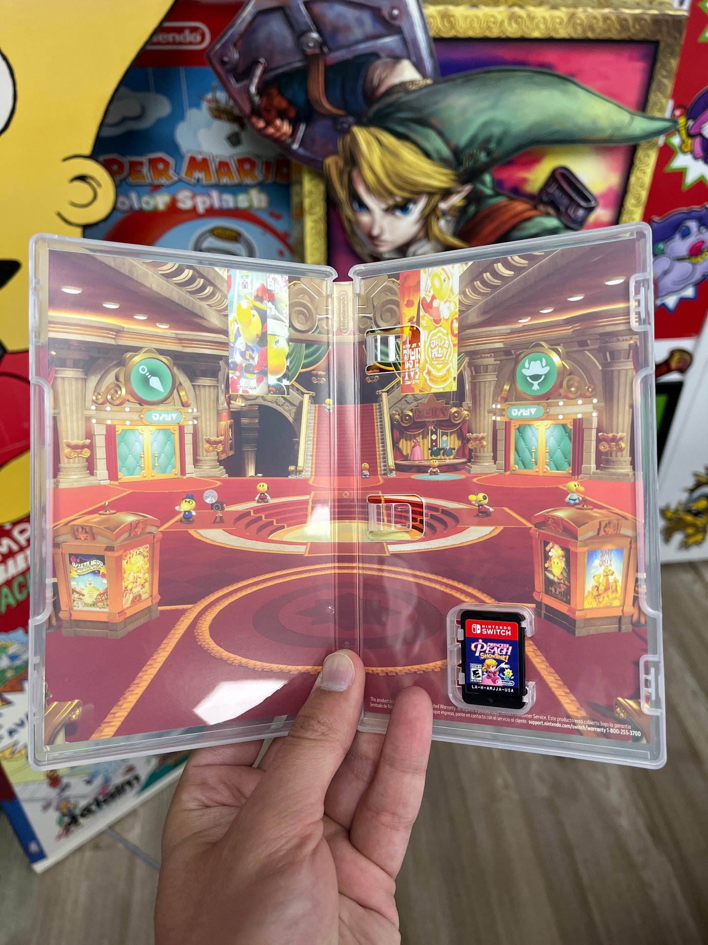 Princess Peach Showtime Switch CIB
