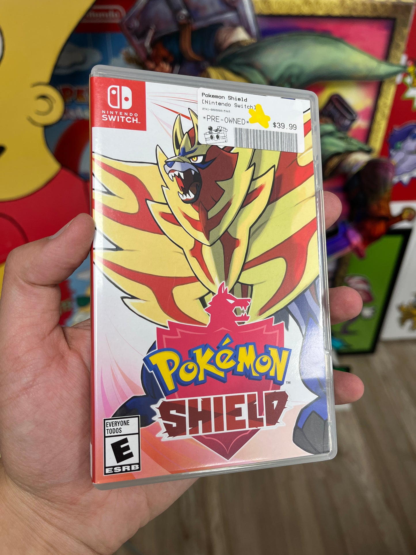 Pokemon Shield Switch CIB