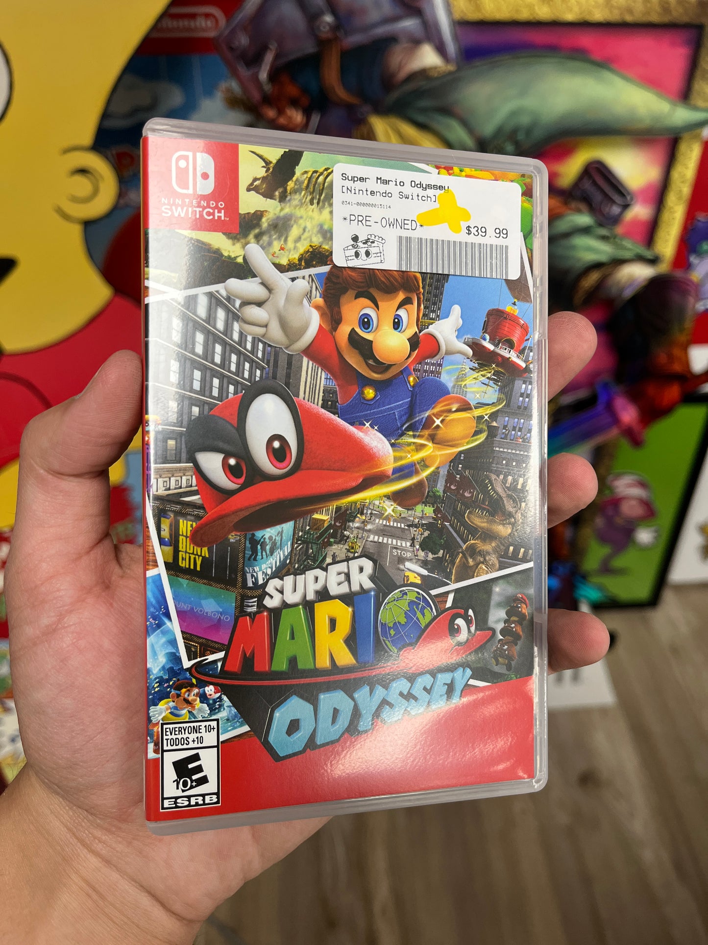 Super Mario Odyssey Switch CIB