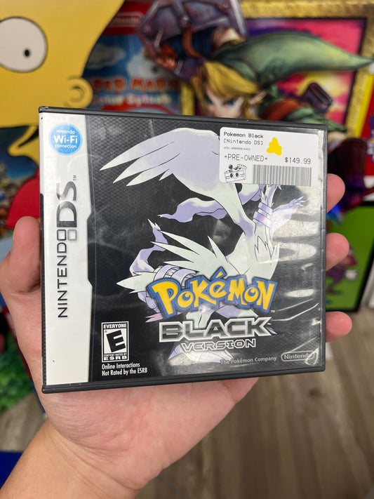 Pokemon Black DS CIB