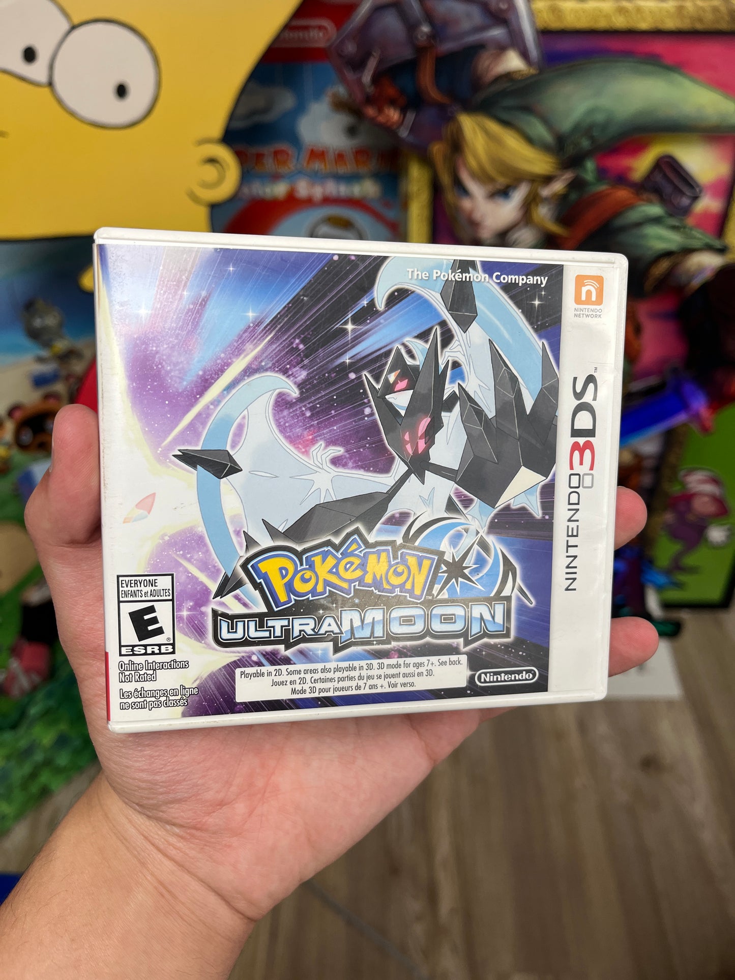 Pokemon Ultra Sun & Moon Steelbook Special Edition 3DS CIB Rare