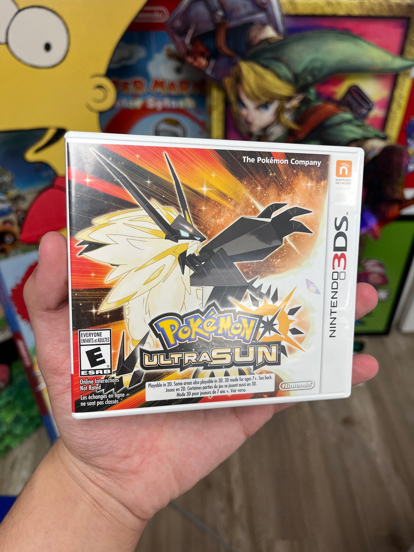 Pokemon Ultra Sun & Moon Steelbook Special Edition 3DS CIB Rare