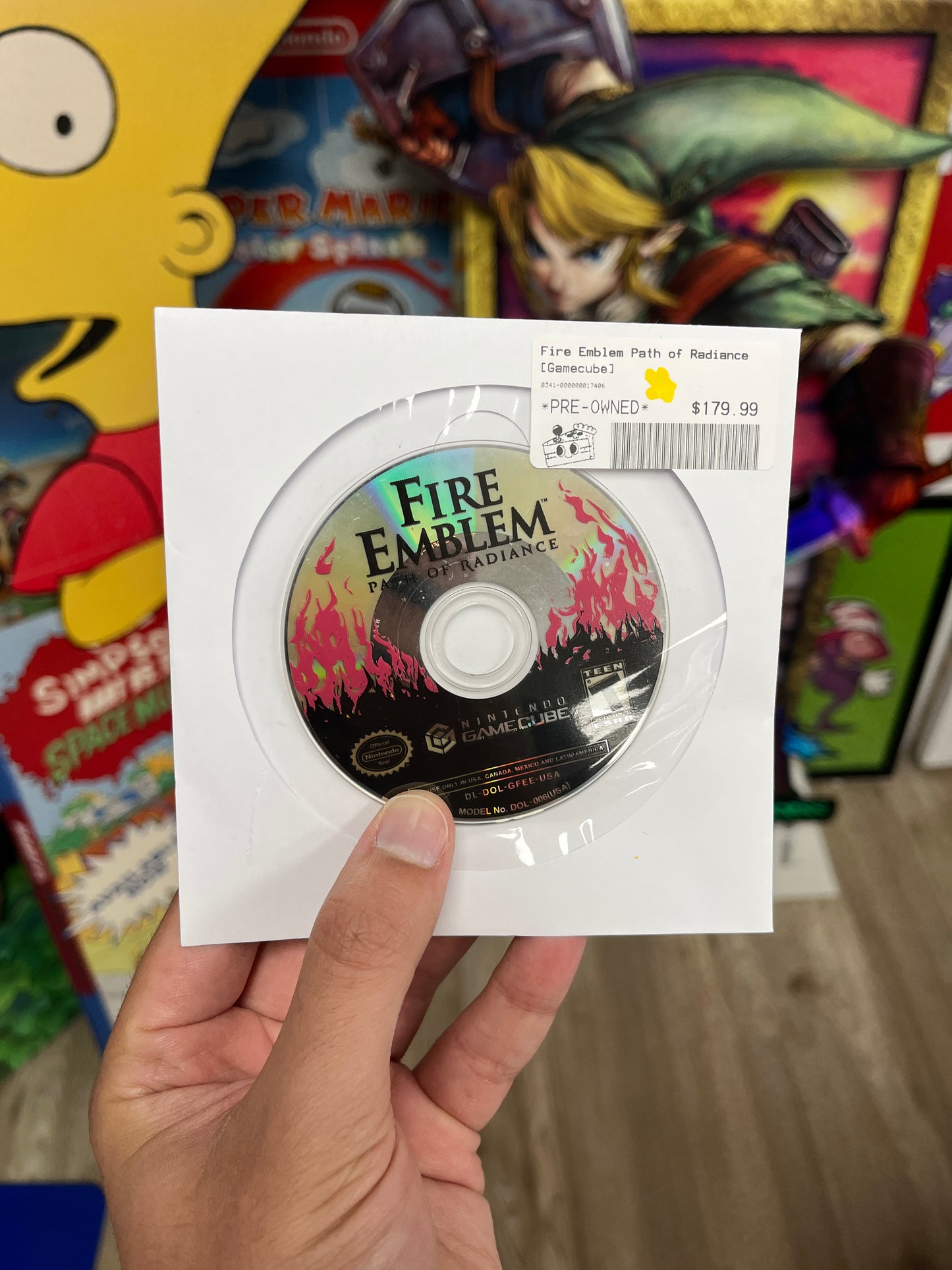 Fire Emblem Path of Radiance GameCube Disc Only