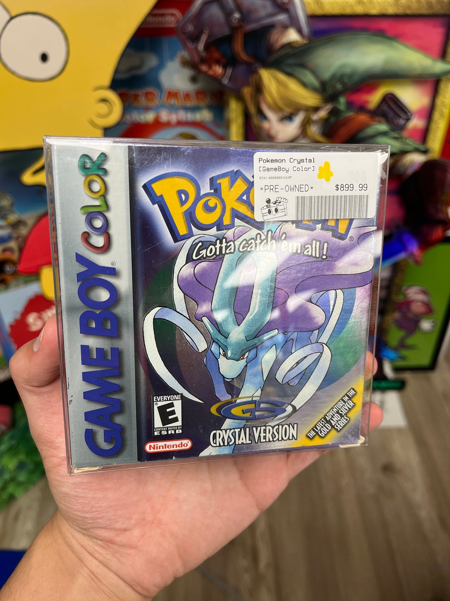 Pokemon Crystal GBC Boxed Grail