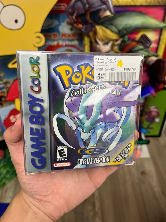 Pokemon Crystal GBC Boxed Grail