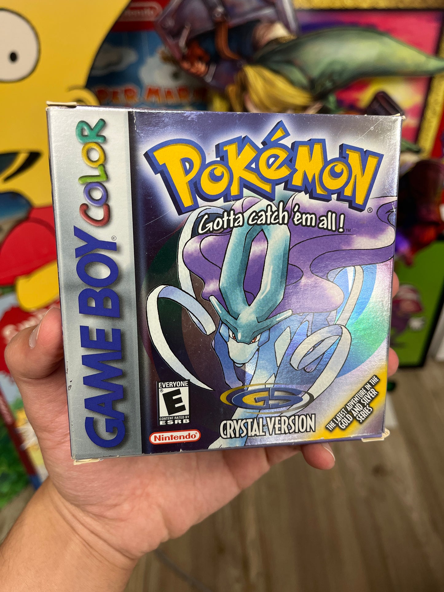 Pokemon Crystal GBC Boxed Grail