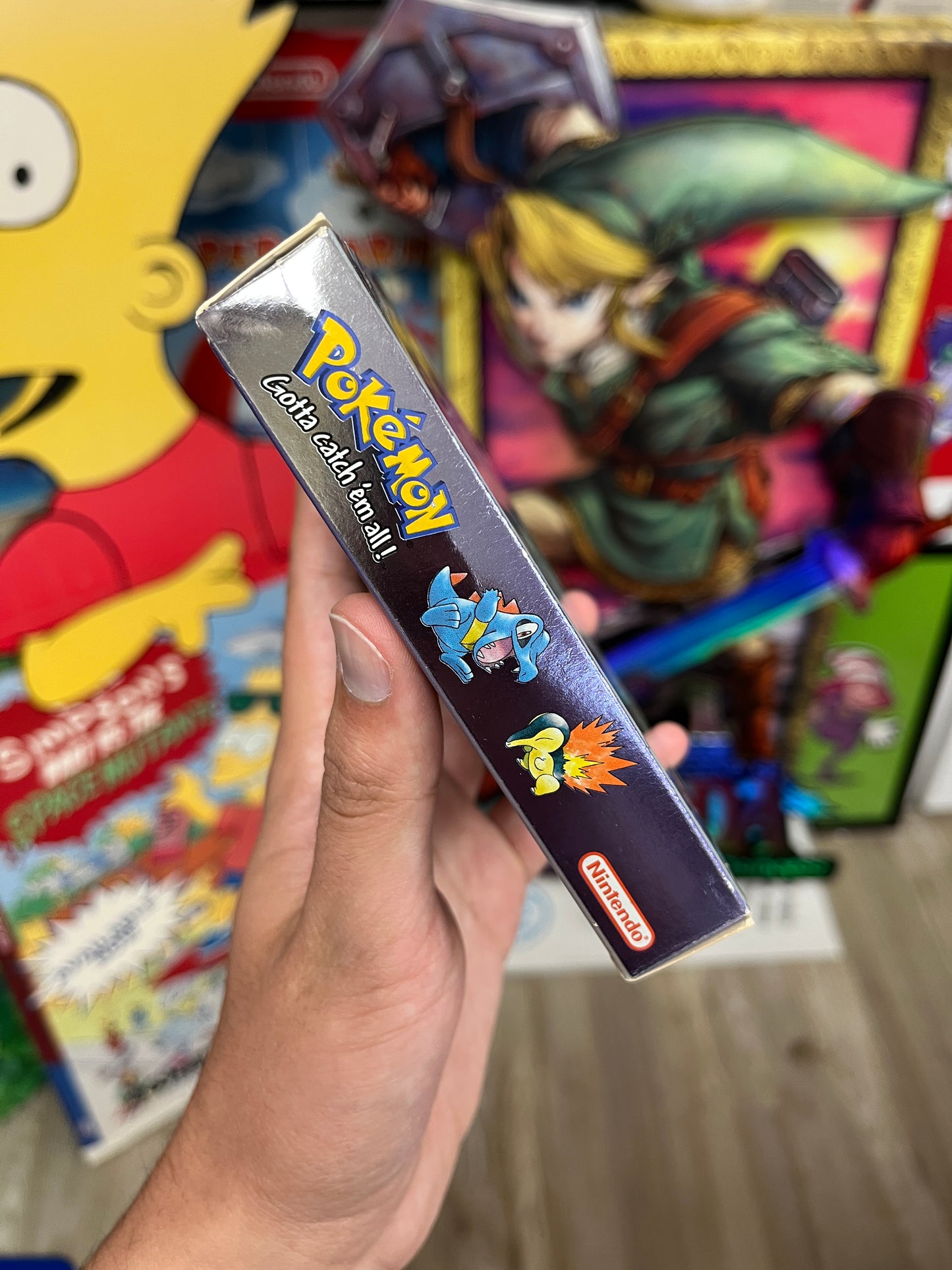 Pokemon Crystal GBC Boxed Grail