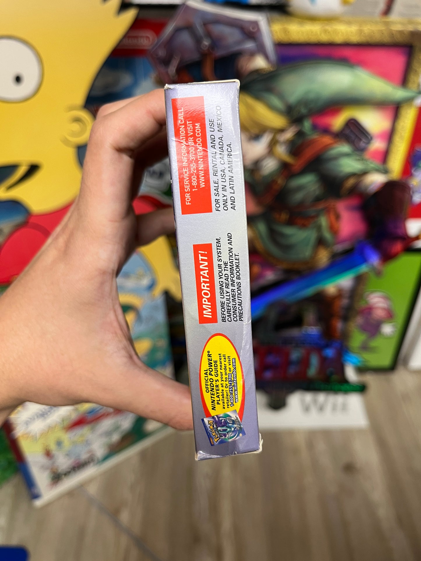 Pokemon Crystal GBC Boxed Grail
