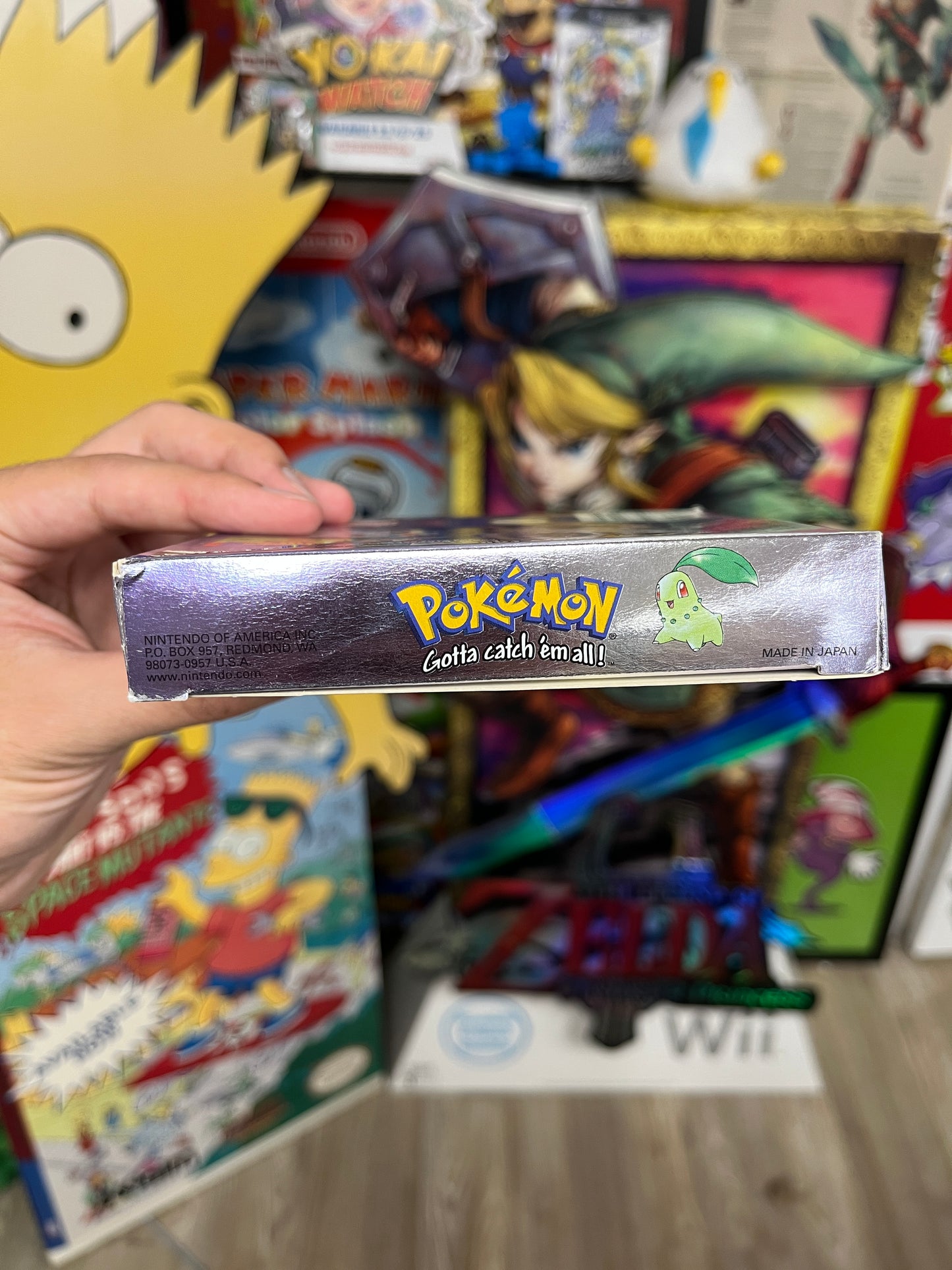 Pokemon Crystal GBC Boxed Grail