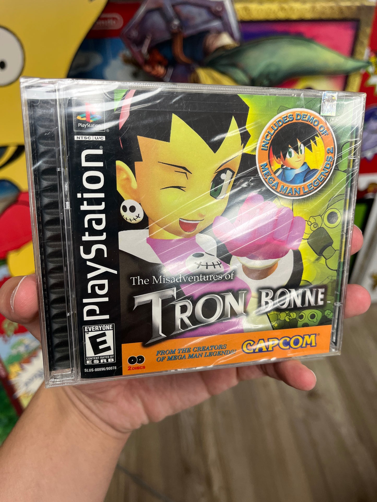 The Misadventures of Tron Bonne PS1 Grail Brand New Sealed