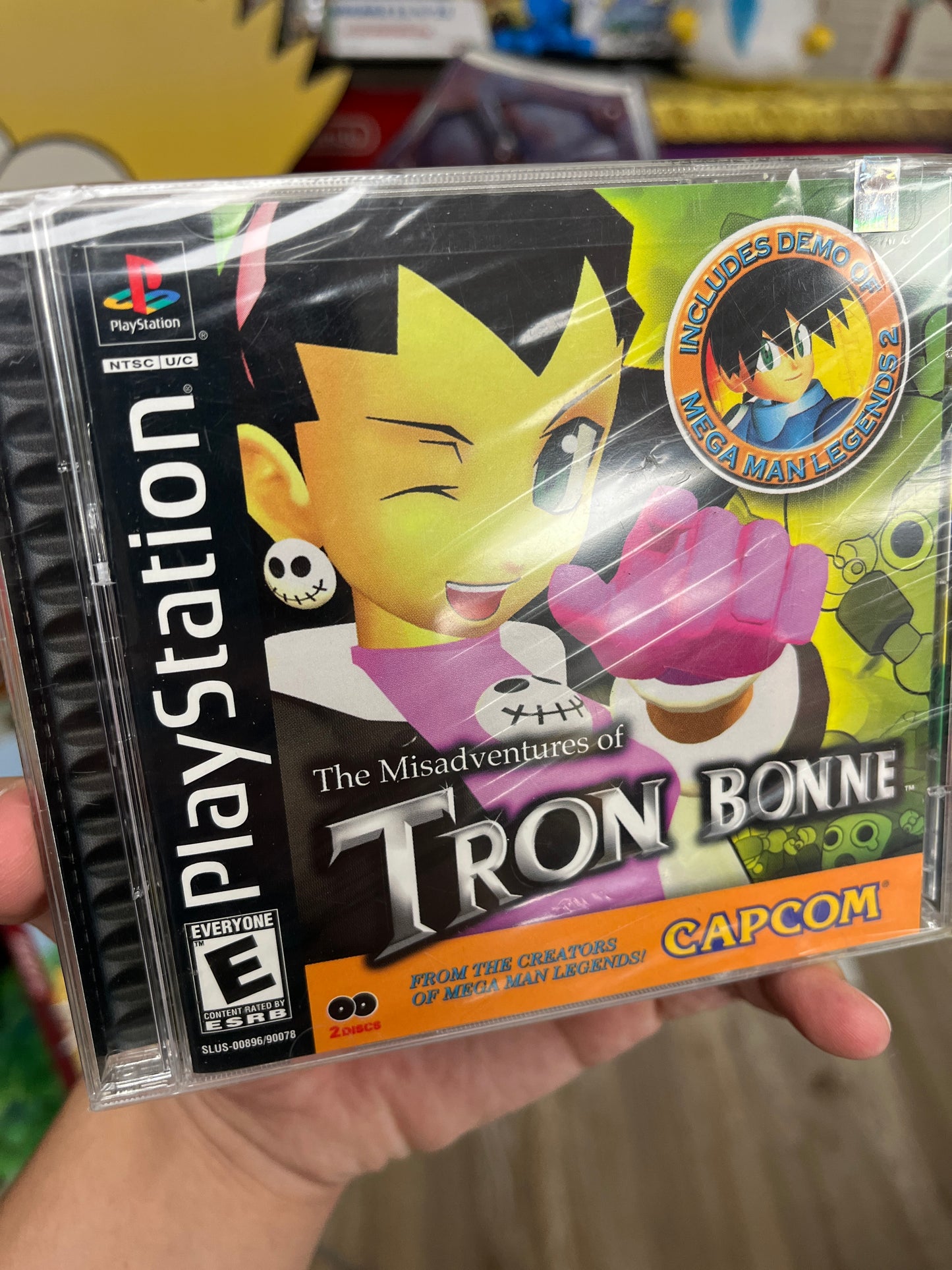 The Misadventures of Tron Bonne PS1 Grail Brand New Sealed