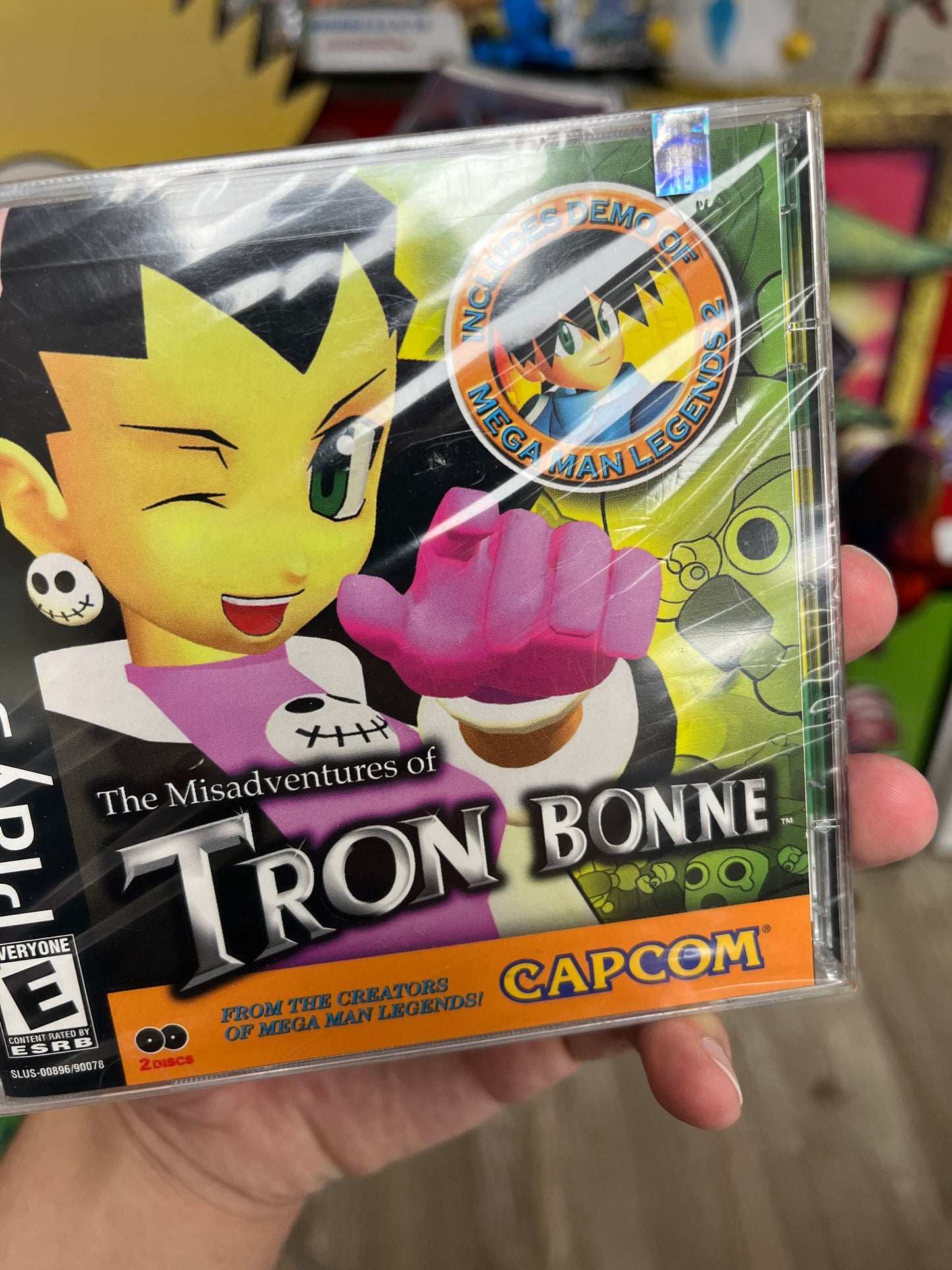 The Misadventures of Tron Bonne PS1 Grail Brand New Sealed