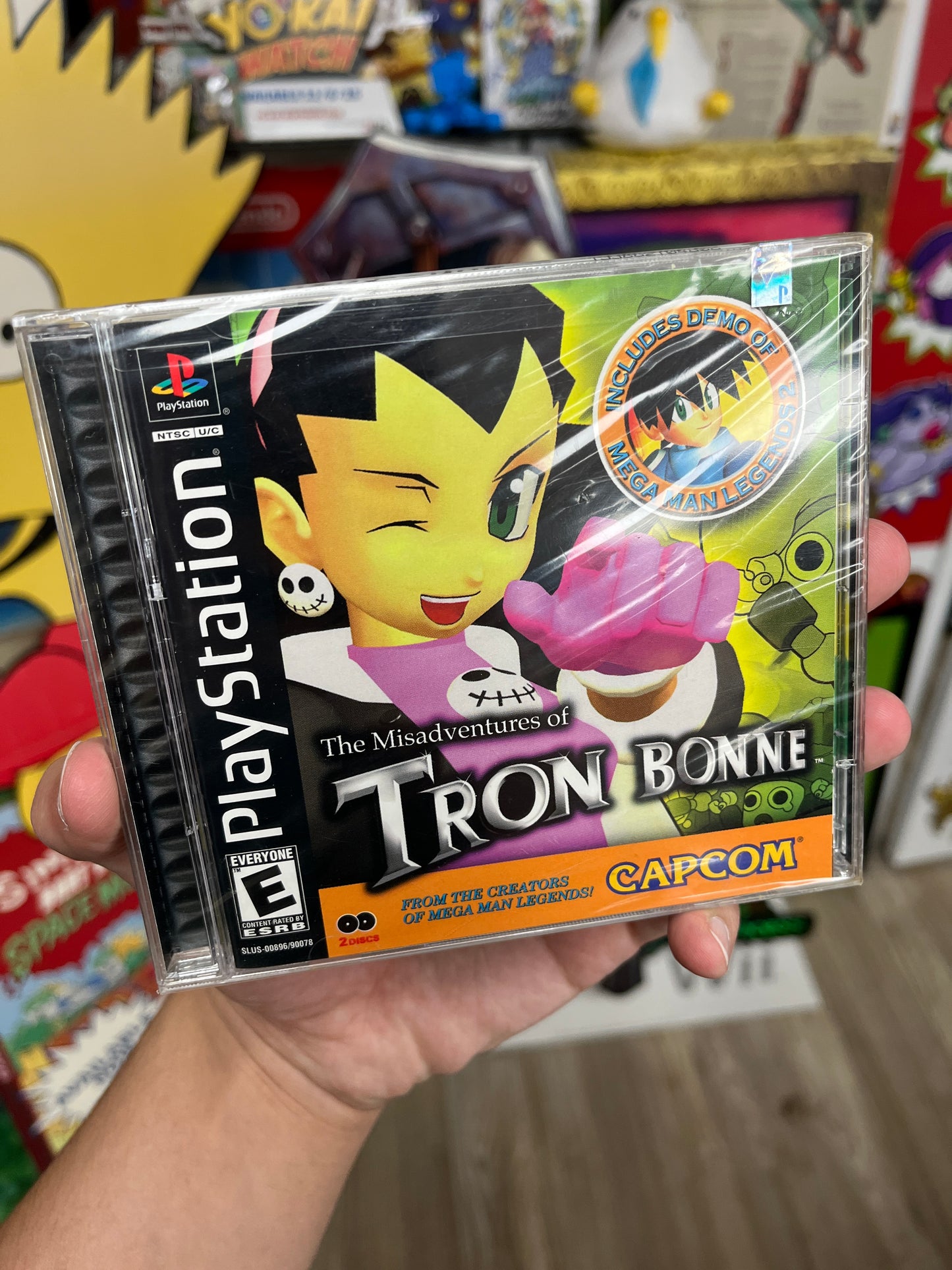 The Misadventures of Tron Bonne PS1 Grail Brand New Sealed