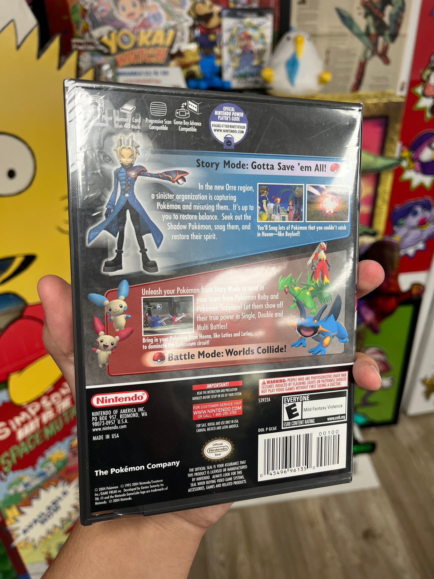 Pokemon Colosseum GameCube Brand New SEALED