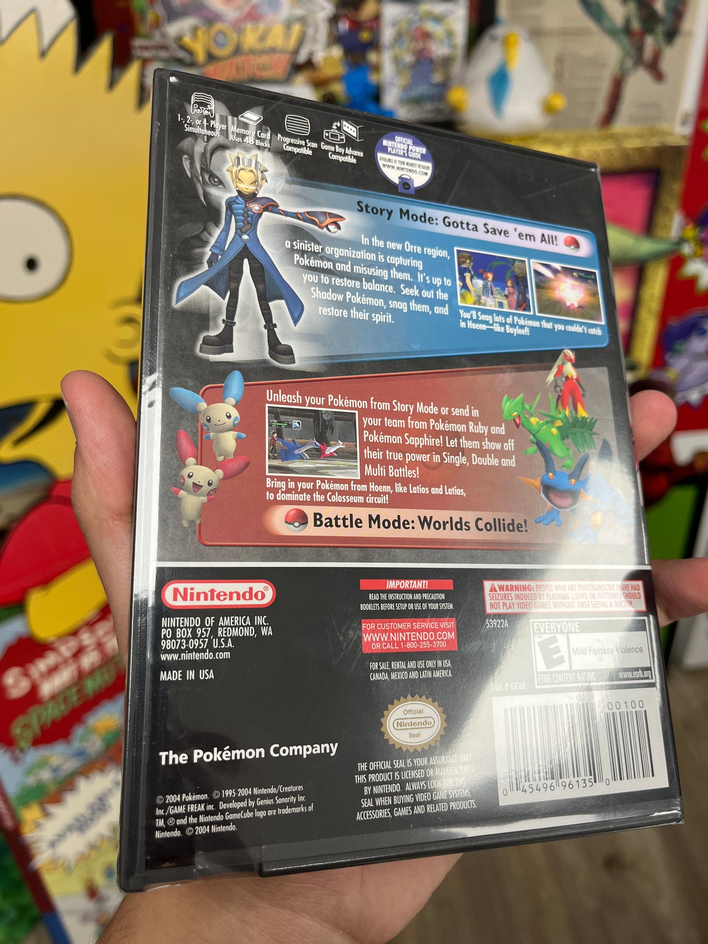 Pokemon Colosseum GameCube Brand New SEALED