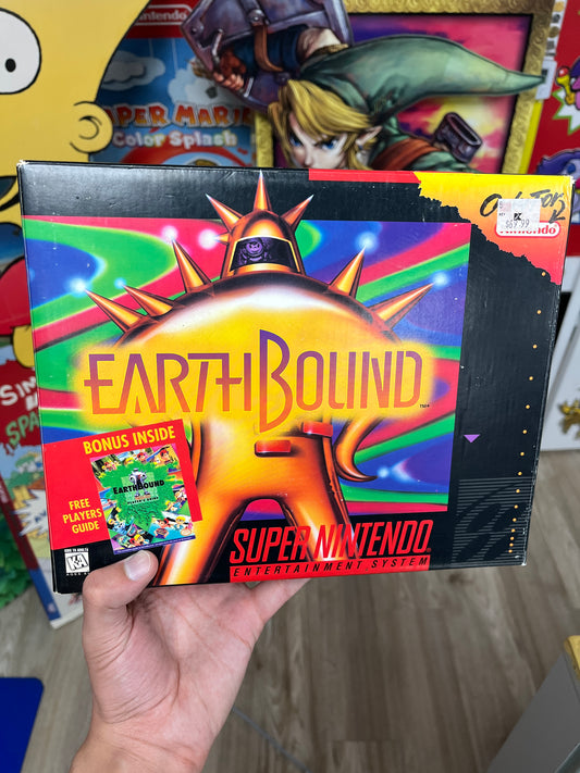 Earthbound SNES Complete Holy Grail *CLEAN*