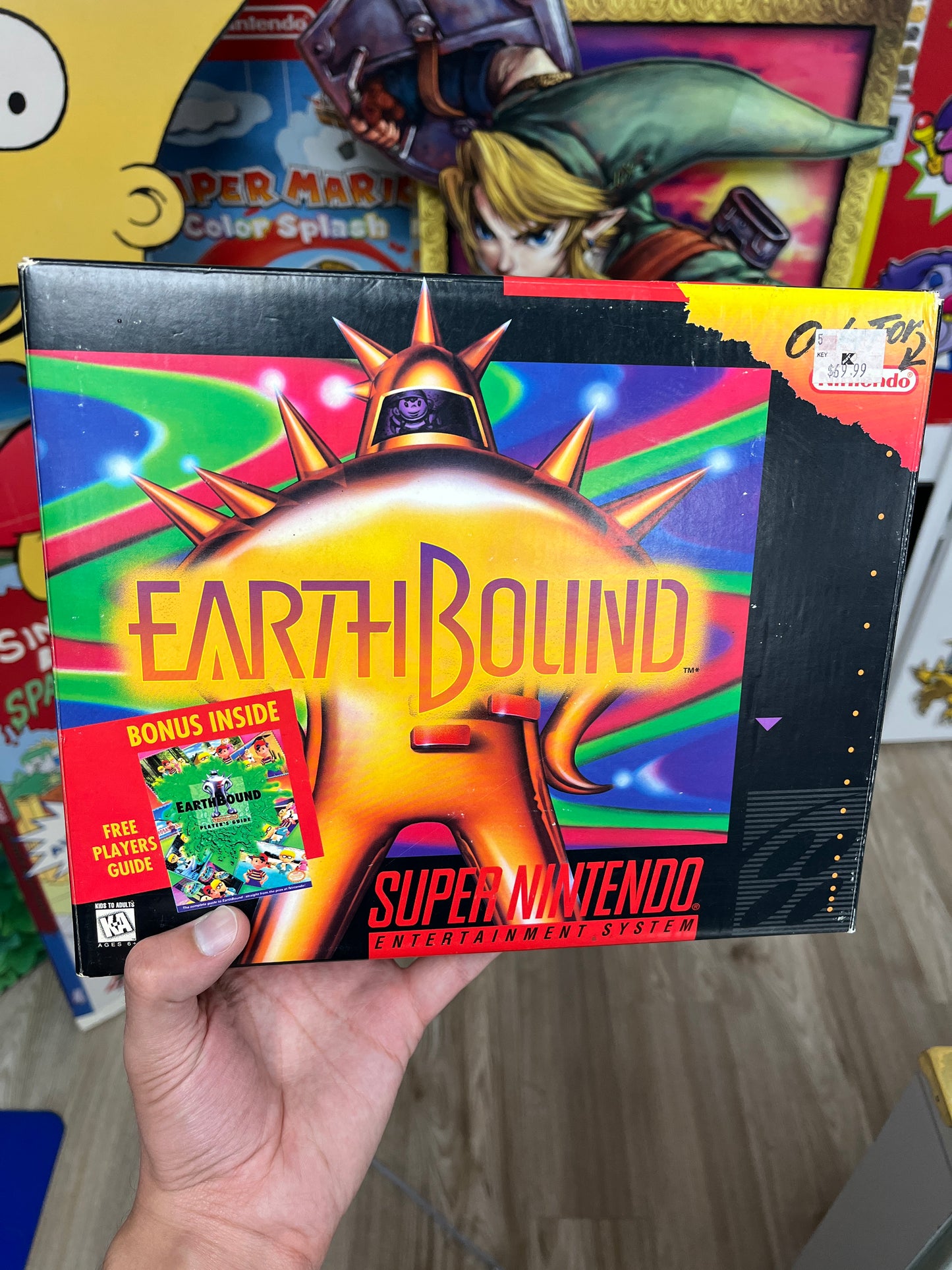 Earthbound SNES Complete Holy Grail *CLEAN*