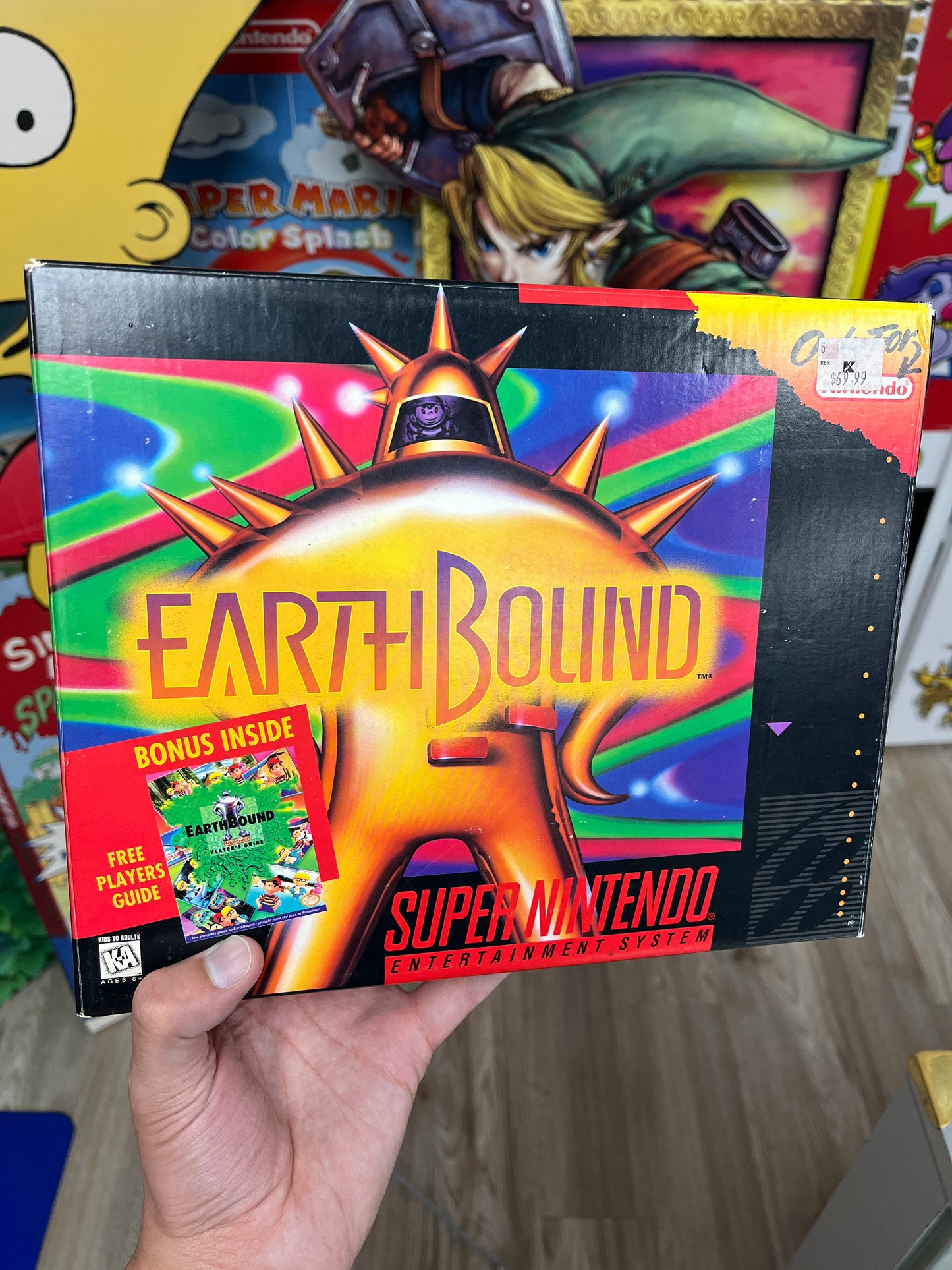 Earthbound SNES Complete Holy Grail *CLEAN*