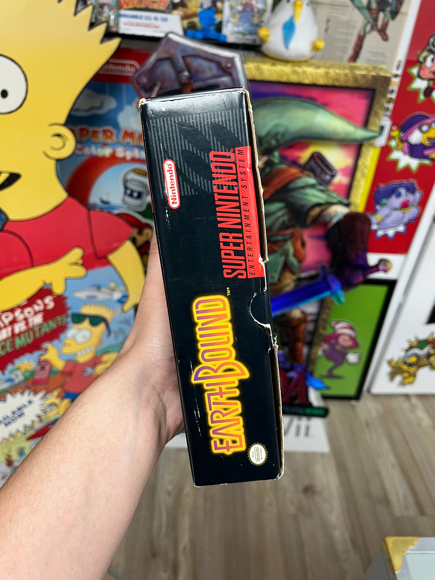 Earthbound SNES Complete Holy Grail *CLEAN*