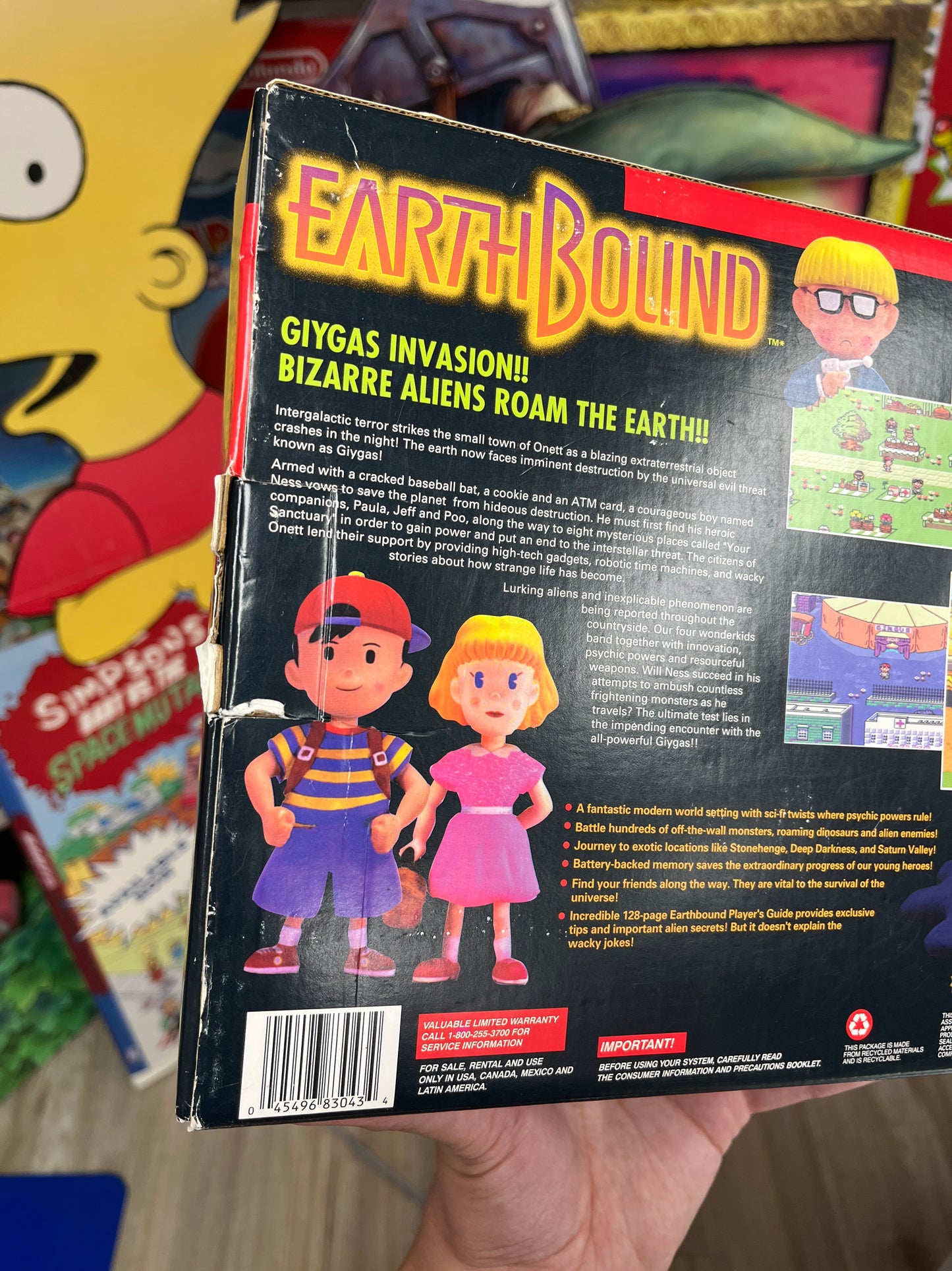 Earthbound SNES Complete Holy Grail *CLEAN*