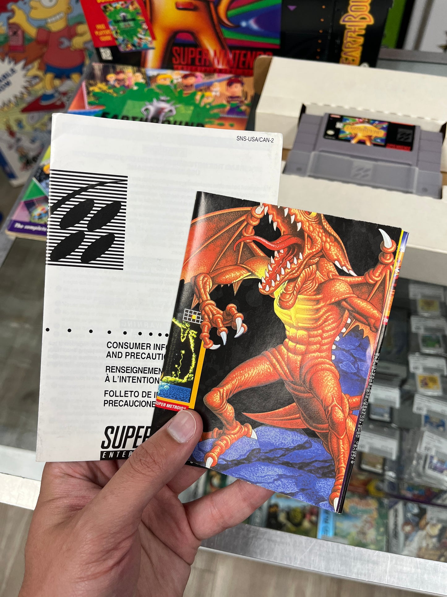Earthbound SNES Complete Holy Grail *CLEAN*