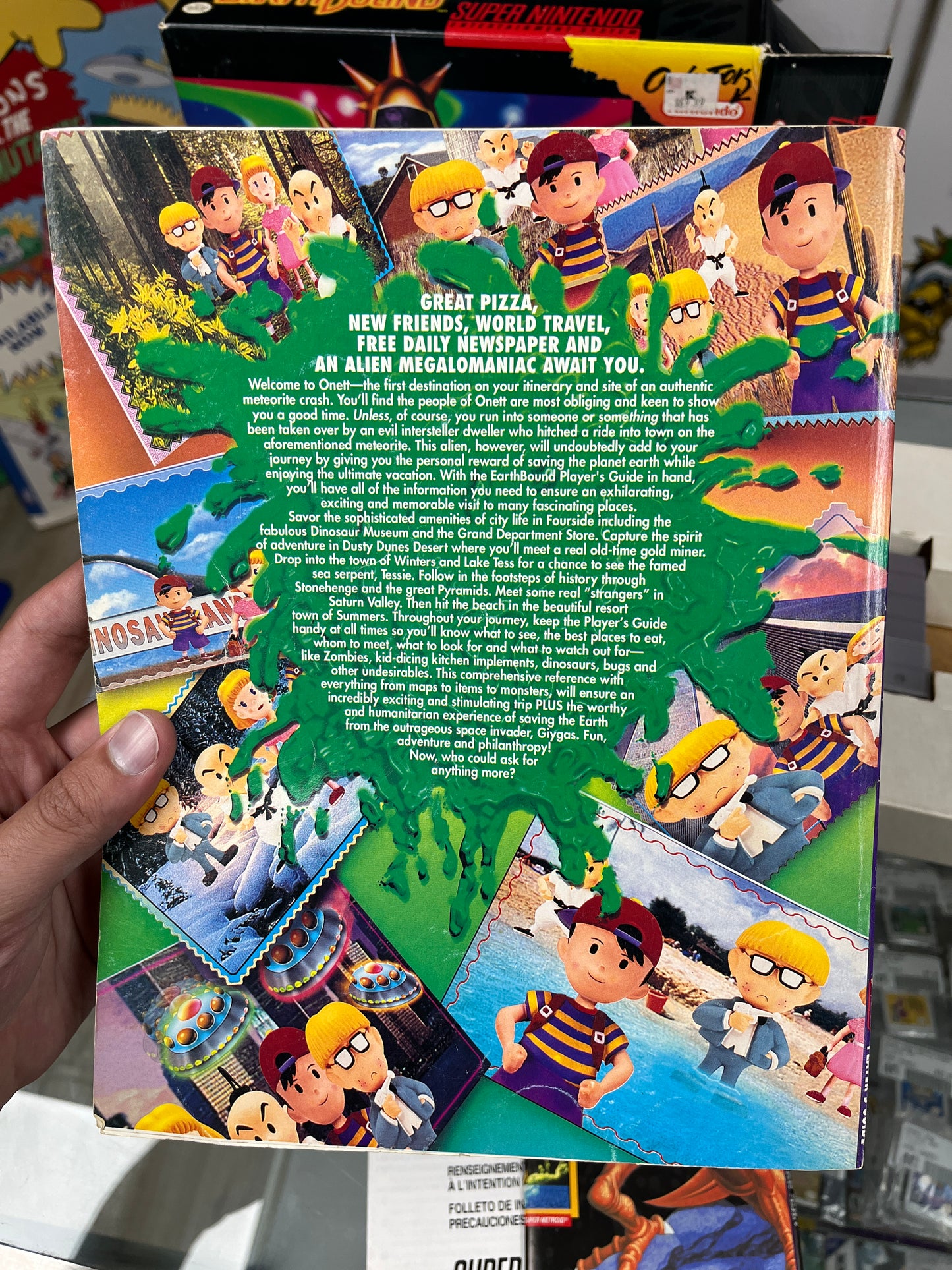 Earthbound SNES Complete Holy Grail *CLEAN*