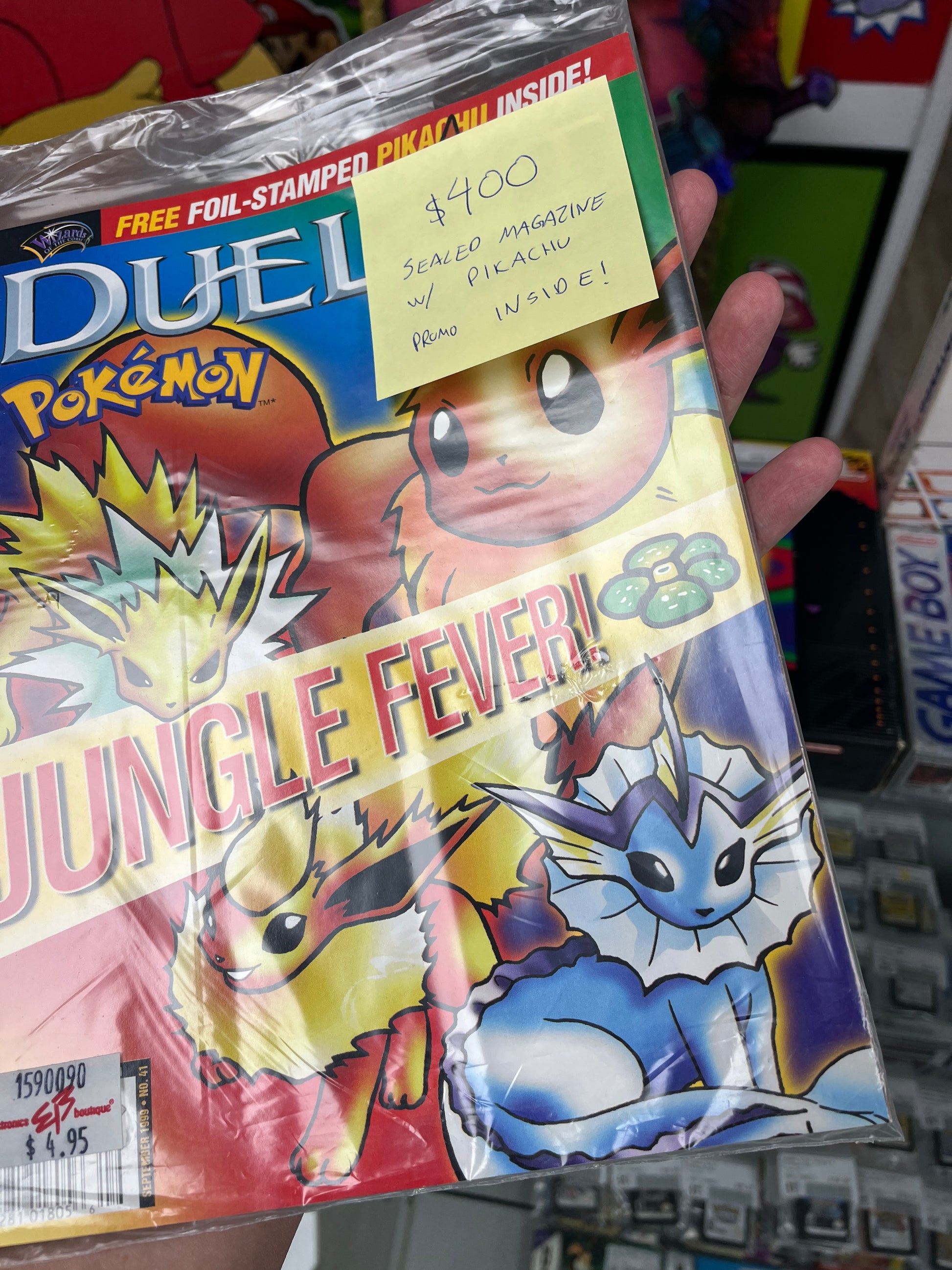 pokemon magazine with cards Pokemon Magazine SEALED W/ Pikachu Promo Mint Inside – CakeHoarder Games