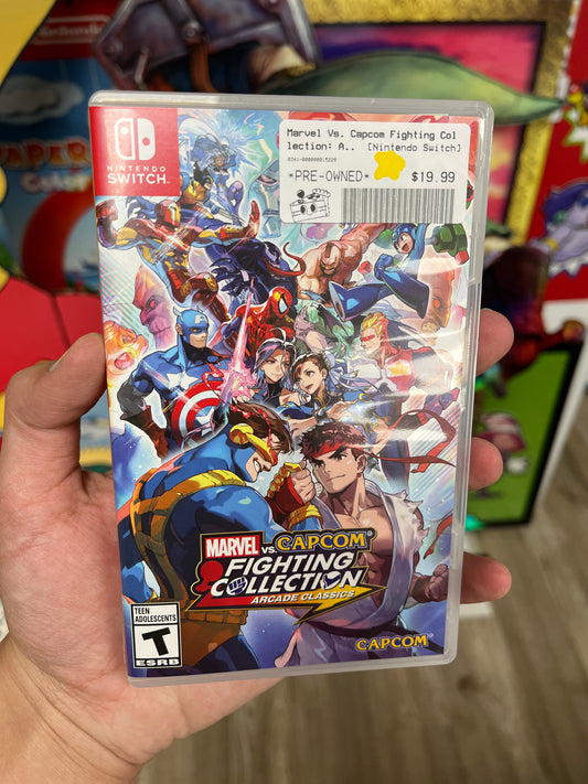Marvel Vs. Capcom Fighting Collection Arcade Classics Switch Complete