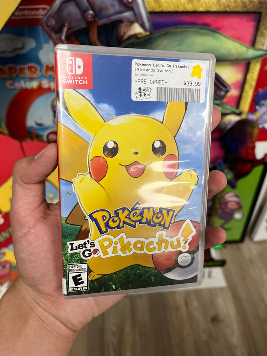 Pokemon Let's Go Pikachu Switch Complete