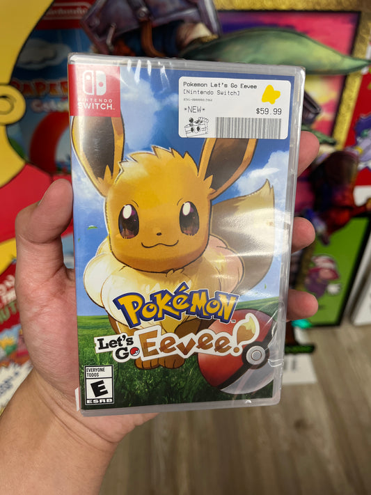 Pokemon Let's Go Eevee Switch Sealed