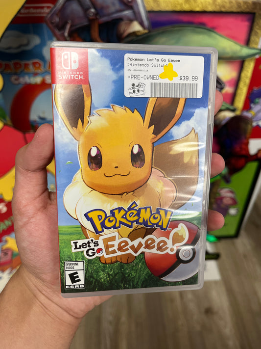 Pokemon Let's Go Eevee Switch Complete
