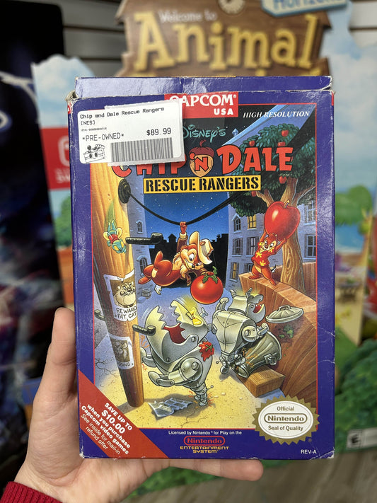 Chip N' Dale Rescue Rangers NES