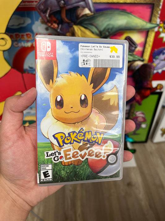 Pokemon Let's Go Eevee Switch Complete