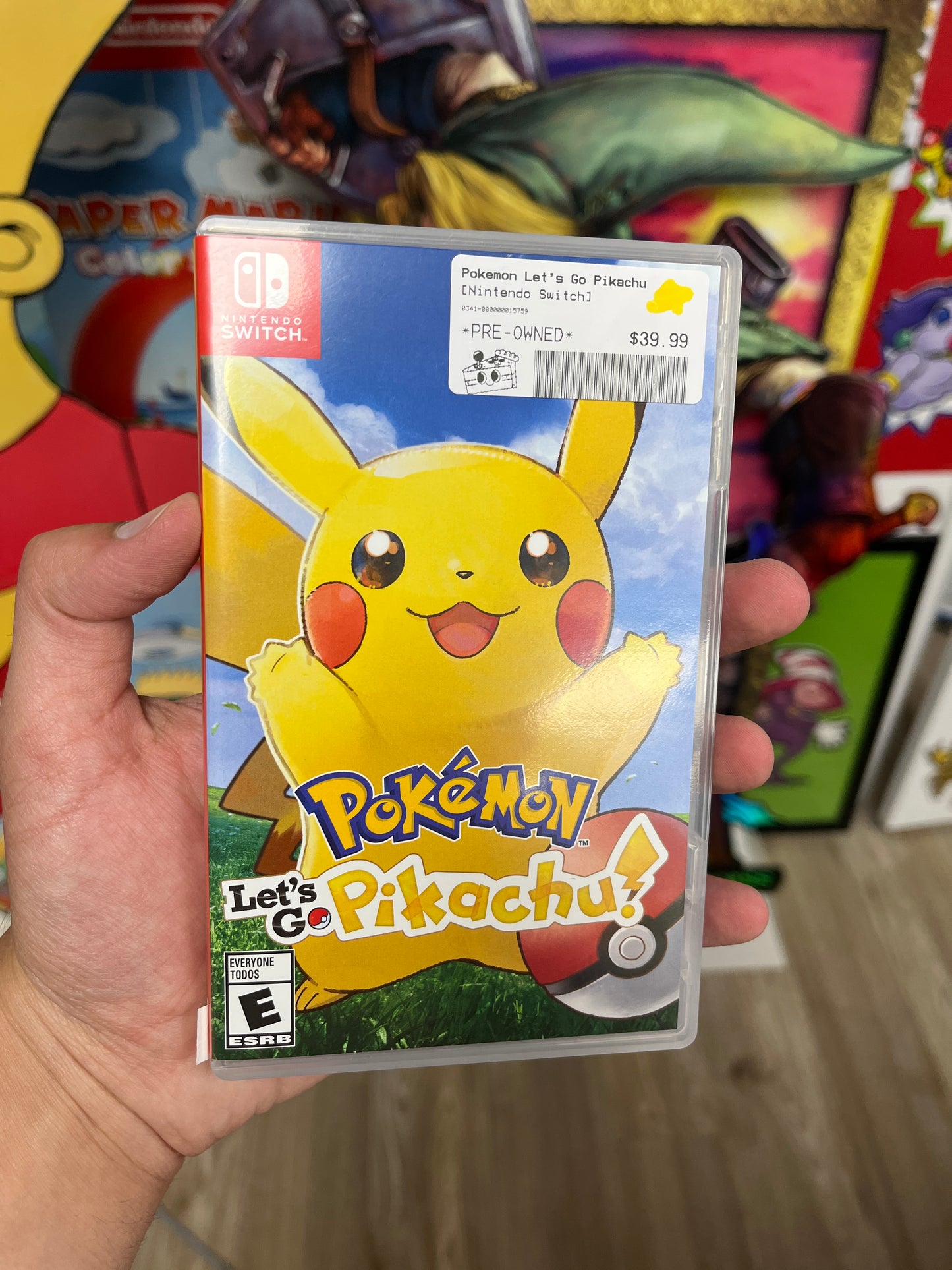 Pokemon Let's Go Pikachu Switch Complete