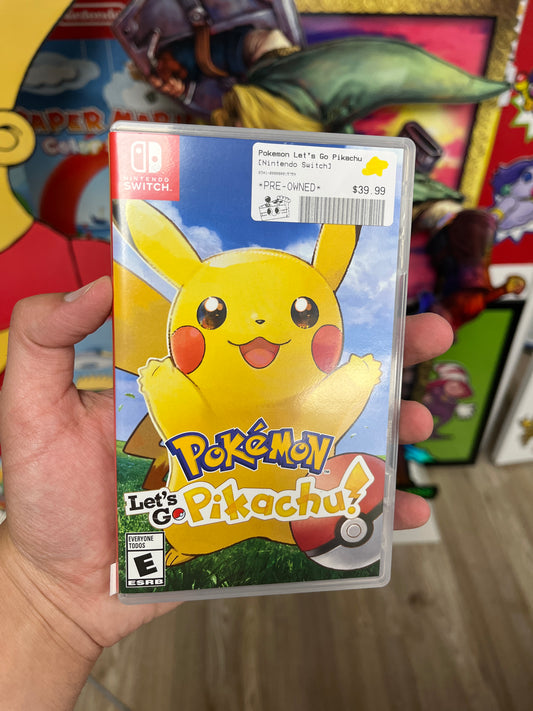 Pokemon Let's Go Pikachu Switch Complete