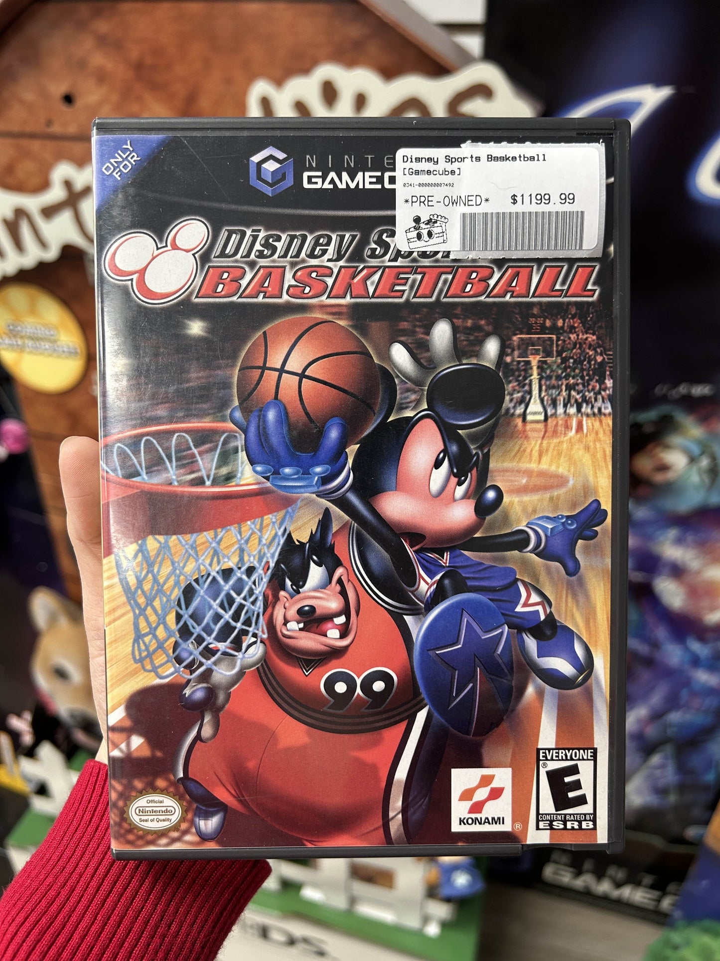 Disney Sports Basketball CLEAN + CIB! (Gamecube)